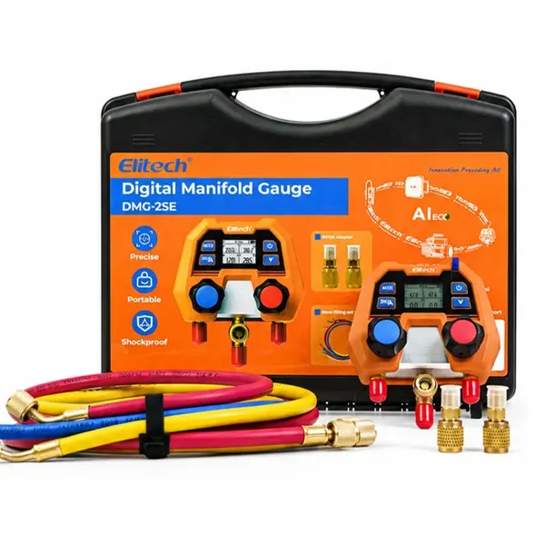 Đồng hồ gas điện tử Elitech DMG-2SE-kit