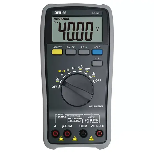 Đồng hồ vạn năng điện tử DER EE DE-240 (D.M.M)