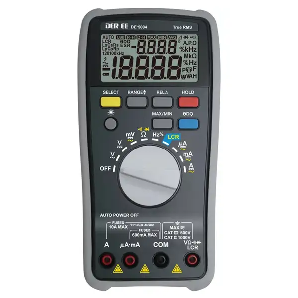 Đồng hồ vạn năng điện tử LCR DER EE DE-5004