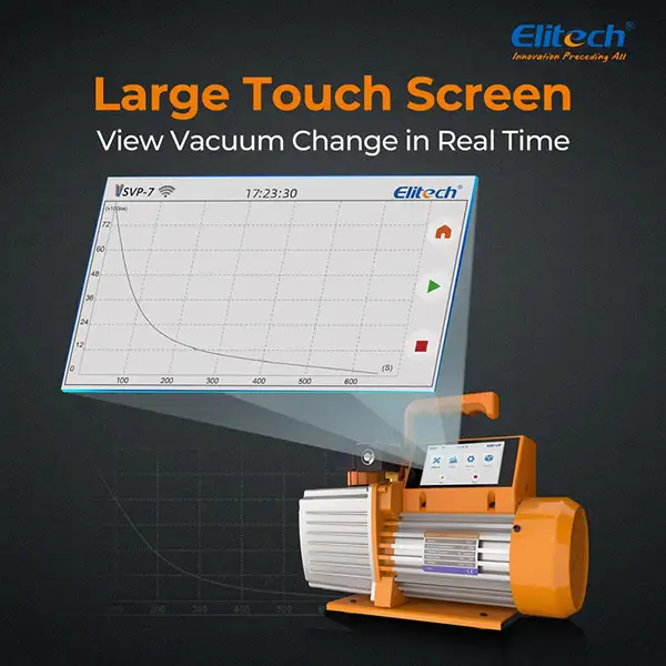 Máy bơm chân không Elitech 2 cấp thông minh