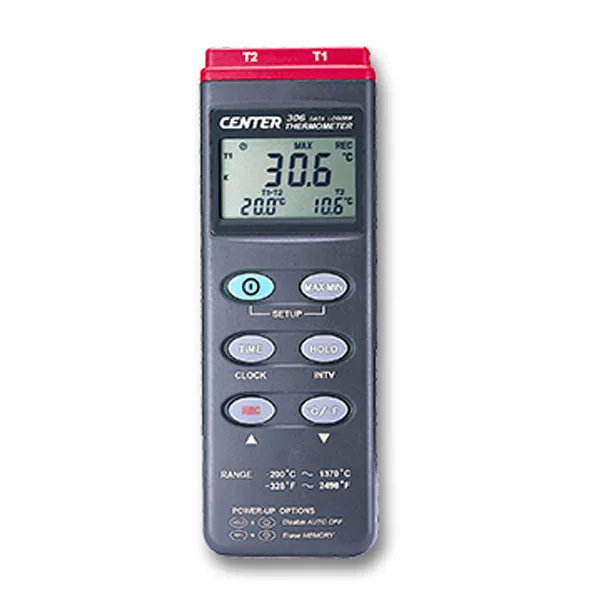 Máy đo nhiệt độ 2 kênh Centertek CENTER-306