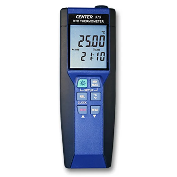Máy đo nhiệt độ RTD chính xác cao Centertek CENTER-375