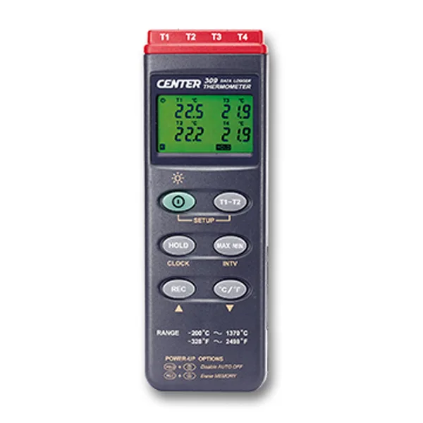 Máy đo nhiệt độ tiếp xúc 4 kênh Centertek CENTER-309