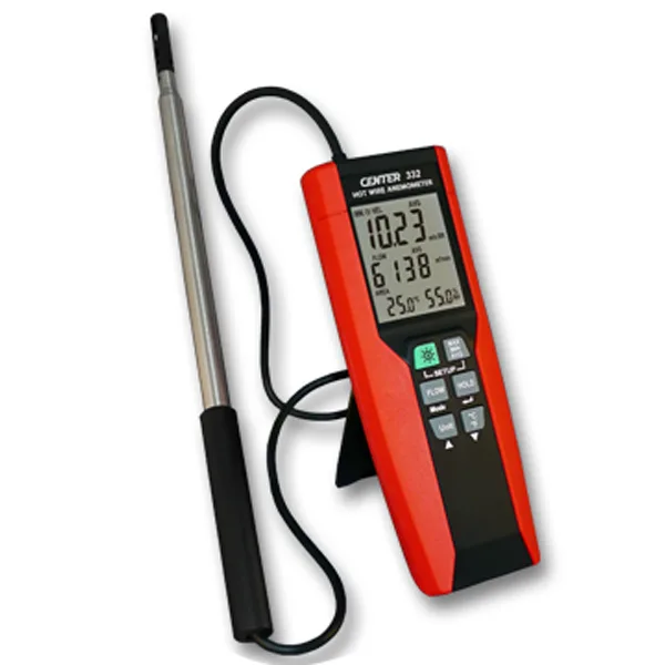Máy đo vận tốc gió dây nóng Centertek CENTER-332