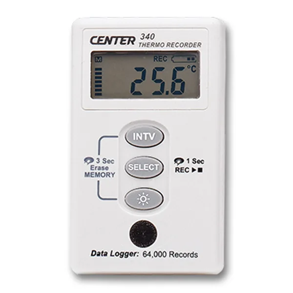 Máy ghi dữ liệu nhiệt độ chống nước Centertek CENTER-340